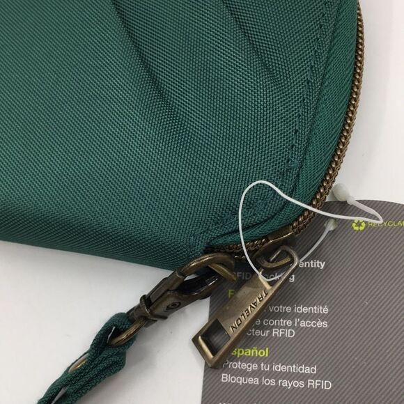 Travelon Nylon Zip Around Long Wallet RFID Protected - Picture 7 of 16